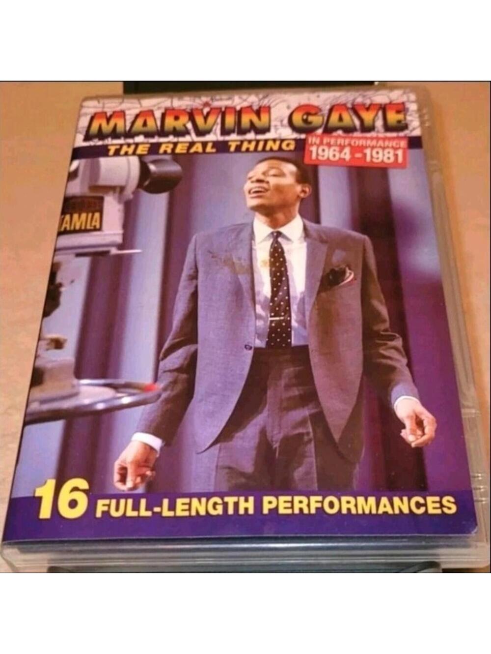 Marvin Gaye: The Real Thing - In Performance 1964-1981 DVD 16 Live Performances